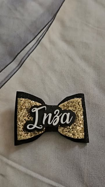 Personalised Name Bow — original Bow Fairy product photo