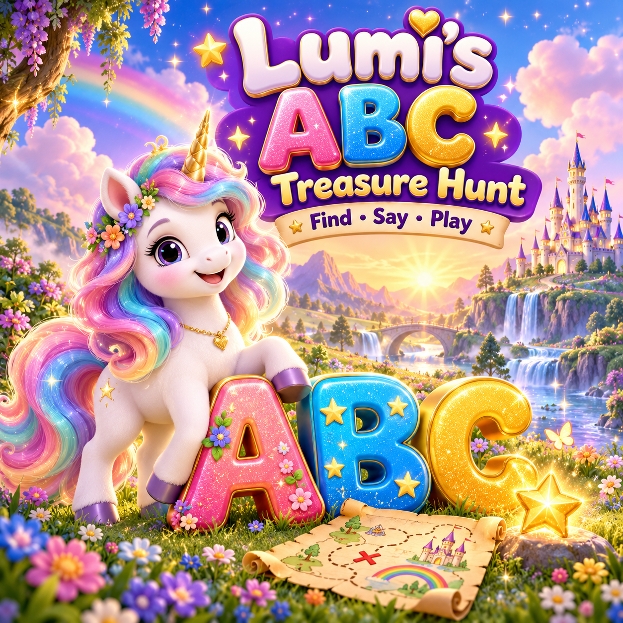 Lumi's ABC Treasure Hunt book cover